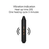Dry Herb Vaporizer ZOLO Original Electric Cigarette Kits With LED Screen 1800mAh Battery Temperature Control display E Dab Rig