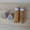 5.5ml 천연 대나무 립스틱 포장 병 휴대용 립스틱 빈 튜브 휴대용 DIY 화장품 용기