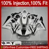 Carénages d'injection gris blanc pour HONDA CBR600 CBR 600 CC RR F5 13 14 15 16 17 18 19 20 57No.40 CBR600RR 2013 2014 2015 2016 2017 2018 2019 2020 CBR 600RR 600CC 13-20 Corps