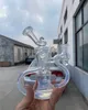 Narguilés,opale,joint 14 mm,recycler,blanc secret,rig