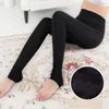 Top Selling Spring And 200g Pearl Velvet Leggings With Cashmere High Waist Whole Seamless Warm Pants Free 210527