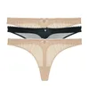 VarsBaby Thong Transparenta Underkläder Sequined Briefs Low-Rise G-String S-2XL Panties 3PCS / Pack 211021