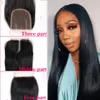 Brazilian Straight Hair Bundles With 4x4 Closure Unprocessed Brazilian Virgin Hair Straight With Lace Closure Human Hair Extensions