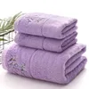 YIANSHU Bamboo Fiber Bath Towels Set High Quality Thicker Home Soft Quick Absorbs Water Hand Towel Bathroom Washcloth for Adults 210728