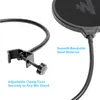 MAONO Metal Filter Shield Double Layer Windscreen Popfilter USB Microhone Podcast Microphone