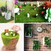 Wreaths Artificial Grass Synthetic Lawn Carpet Fake Moss Turf Mat Farmhouse Yard Garden Decoration Outdoor Rug Landscape 15x15cm 30x30cm