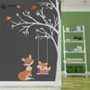 nursery wall art trees