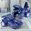 Nouvelle transformation dinosaure voiture déformation voiture jouets inertiel coulissant Dino automatique transformer garçons cadeaux enfant jouet