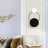 Noordse LED -wandlamp Mirror De muurstickers Ontwerp voor kaptafel Bedide Badkamer Verlichting Home Decor binnen SCONCE