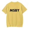 メンズTシャツアニメHaikyuu Tシャツ3DプリントトップスMSBYブラックジャッカルスポーツカジュアルメンズレディースストリートウェアファッション子供服