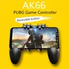 Controller in metallo Joystick Pubg Mobile Trigger Gamepad Gioco di tiro per telefoni Android