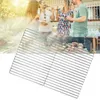 Barbecue BBQ Grill Net Grille en acier inoxydable Grille de remplacement pour camping DSS899 210724