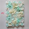 Decorative Flowers & Wreaths Flower Panel For Wall Handmade With Artificial Silk Wedding Decor Baby Shower Party Backdrop