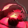 Przenośna PDT Maska twarzy LED Red Light Terapia Zmuszanie skóry Ultradźwiękowe czyszczenie skrawka twarz Lampa światła RF Zakręcanie skóry Maska LED Hydra Tlen Maszyna do twarzy