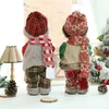 2022 Christmas Doll Snowman Electric Toys Glowing Figurine Year Decoration Xmas Gifts for Kids Home Decor 211019