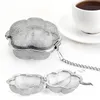 Rostfritt stål te silplommor form hem kaffe vanilj krydda filter diffusor kreativitet te infusör tillbehör kkf51837866698