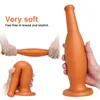 NXY Cockrings Anal sex toys Big Buttplug Butt Plug Godes Soft Sex Toys Strong Sucker Dilatateur d'anus Stimulateur de prostate Masseur Bdsm Adultes 1123 1124