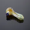 Glass Pyrex Oil Burner Pipes Straight Tube Glass Hand Pipe With Rope Colorful Smoking Pipes WL01