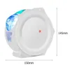 3 in 1 Star Night Light Projector Starry Sky Moon Projector Galaxy Ocean Nebula Lamp Muziek Controle Huishoudelijke Decoratieve Lichten Y0910