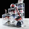 Antiutioxidant Box Shoe HD Sneaker Pyłoszczelne Akrylowe Sporty Przechowywanie Organizator S Store Wyświetlacz Rack Moda Produkty