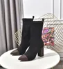 Top Quality Women Boots Socks Heels Luxurys Designers Printed Wedge Lady Stylist Shoes Fashion Martin Boot with Original Box and Dust Bag