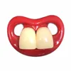 100 adet Sevimli Komik Apluk Emzik Bebek Yenilik Annelik Yürüyor Çocuk Diş Çıkarma Nipeller Komik Bıyık Diş Emzikler 155 Y2