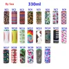 44 Colors Two Size Slim Can Beer Insulators Premium Keychains Neoprene Beverage Cooler Collapsible Cola Soda Bottle Koozies Cactus Leopard By Sea