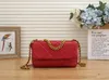 2022 مصممة العلامة التجارية Women Fashion Messenger Bags Corean Wide Conder Strap Baged Counter Bag Barge Bages PAGES CHRI298K