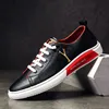 Lüks Tasarımcı Siyah erkek Ayakkabı Deri Moda Avrupa İş Yıldız Des Chaussures Notieshoelac Zapatos Hombre A26