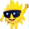 Halloween Yellow sun flower Mascot Costume High Quality Cartoon sunflower Plush Anime theme character Adult Size Christmas Carnival Birthday Party Fancy Outfit