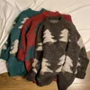 Мужские свитера 2021 Весенний Рождественский случайный свитер Мужчина Slim Fit вязаный пуловер модный бренд Мужчина теплое пальто M-2xl Navidad
