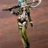 W magazynie 22 cm Miecz Art Online 2 Akwamarynowe trzy pokolenia Sinon Anime Figures Garage Kit L02266146804