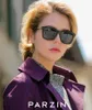 PARZIN Occhiali da sole vintage polarizzati Donna Fashion Luxury Brand Occhiali da sole da guida Uomo Retro Square UV400 Occhiali Gafas De Sol