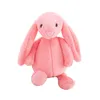 Doux Animaux En Peluche Enfants Longue Oreille Party Favor Lapin Lapin Dormir Mignon Dessin Animé En Peluche Jouet Animal En Peluche Poupées Enfants Fille Cadeau D'anniversaire