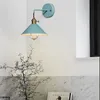 Fashion and colorful modern bedside wall lamp Edison aisle bedroom reading E27 living room corridor lamps