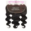 Swiss Transparent HD Lace Frontals Closures 4x4 5x5 6x6 7x7 13x4 13x6 Ear To Ear Pre Plucked With Natural Hairline