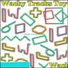 Inne ogrodowe domowe ogrody 8 kolory Wacky utwory Snap i kliknij węża puzzle sensory fidget