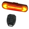 Fahrradlichter KB600 Smart Remote Steering LED Fahrradrücklicht USB wiederaufladbar Sicherheitsblinkende Warnung Rot