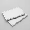 Sublimation Business Card Case Cartes d'identité Stockage Boîte en métal Transfert thermique Blanc Coffrets cadeaux personnalisés Seaway RRA12046