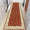 Balcon à imprimé floral Carpets Corridor pour le salon Porte de cuisine Tapis flanelle non glissière de chambre à coucher de chambre à coucher.