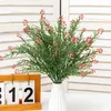 Gypsophila Kunstmatige Plastic Bloemen Herfst Kerst Bruiloft Woondecoratie Buiten Nep Plant Hoge Kwaliteit Luxe Boeket