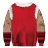 Men's Sweaters Men Women Christmas Sweater Pullover Jumpers Tops 3D Funny Printed Autumn Crew Neck Holiday Party Xmas Sweatshirt