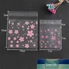 Gift Wrap 100Pcs Baking Packaging Bag Home Wedding Party Supplies Nice Cookie Candy Bags Self-adhesive Biscuit Cherry Pattern1 Factory price expert design Quality