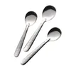 NEWStainless steel spoon children's creative tableware thickened spoon 1mm non magnetic spoon daily necessities RRE11430