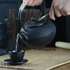 Teiera in ghisa Filtro in acciaio inossidabile Teiera in ghisa per acqua bollente Tè Oolong Fornello a induzione per la casa Bollitore per il tè