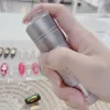 Ручной Nail Art UV Press свет лампы с Jelly Силиконовые Стампер Глава Stamp Польский Печать Портативный Quick Dry Tool