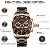 Männer Uhr Top Marke Luxus Mode Quarz Herren Uhren Wasserdicht Chronograph Männliche Uhr Datum Sport Relogio Masculino