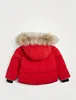 Weiyi Winter Down Parka Kids Jassen Daunejacke Wyndhams Outwear Big Fur Hooded 코트 이탈리아 북극 재킷 어린이 Doudoune Manteau