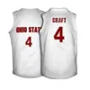Vintage 21ss #4 Aaron Craft Ohio State Buckeyes HIGH SCHOOL Game College koszulka do koszykówki rozmiar S-4XL lub niestandardowe dowolne imię lub numer
