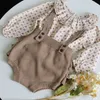 20 in Autumn and Winter Baby Girl Overall Onesie Suit Pants born baby boy clothes shorts 210702